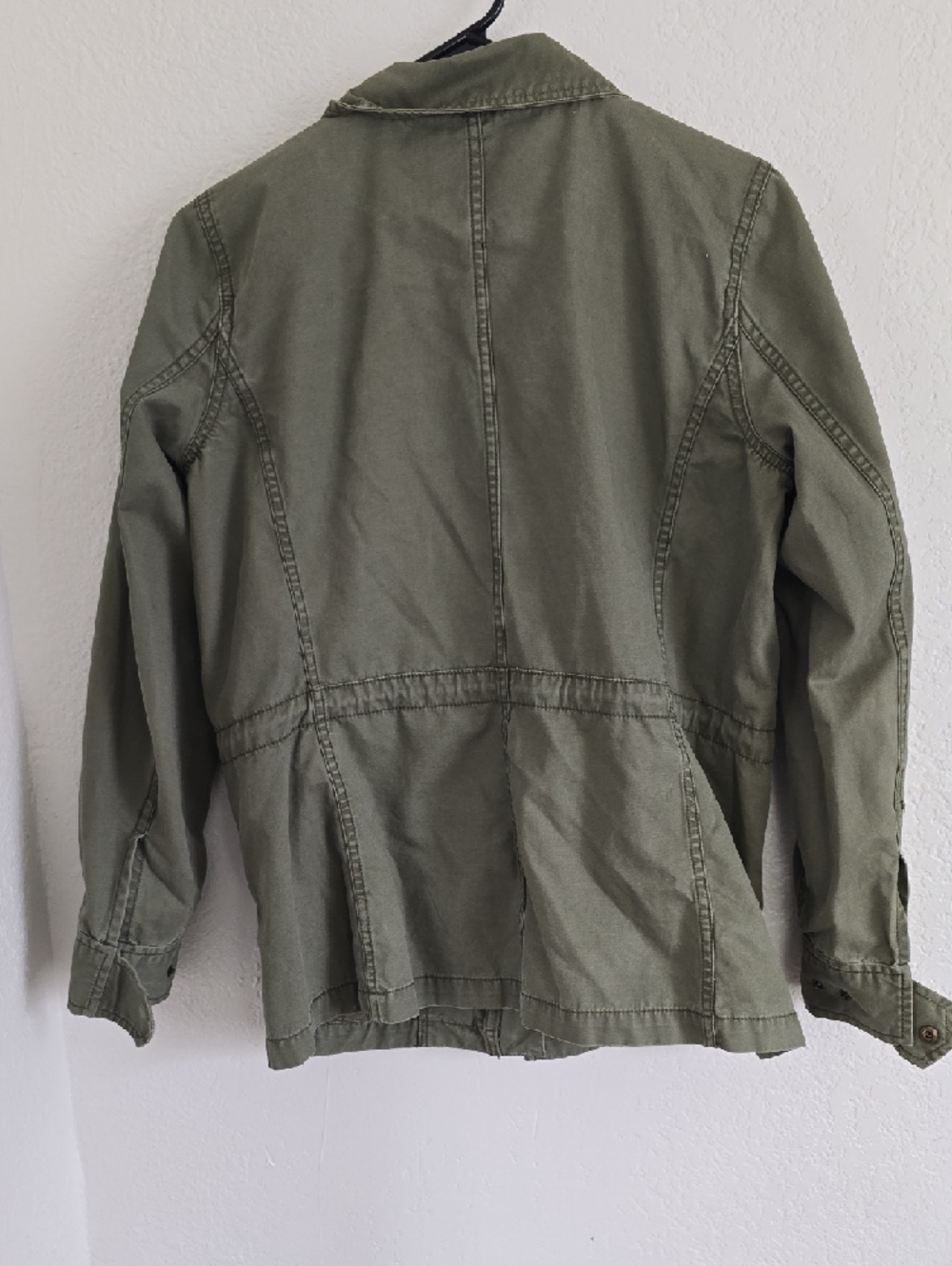 Madewell Olive Green Utility Jacket for Women - Picture 3 of 6